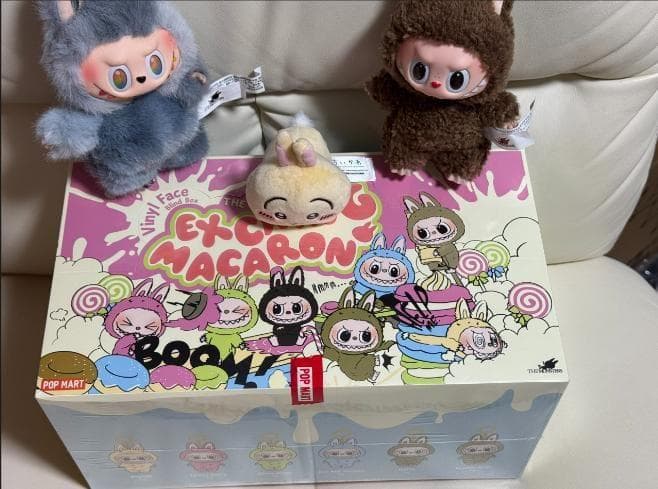 正規品 POPMART LABUBU EXCITING MACARON Pop Mart The Monsters Labubu Exciting Macaron Vinyl Face Blind Box