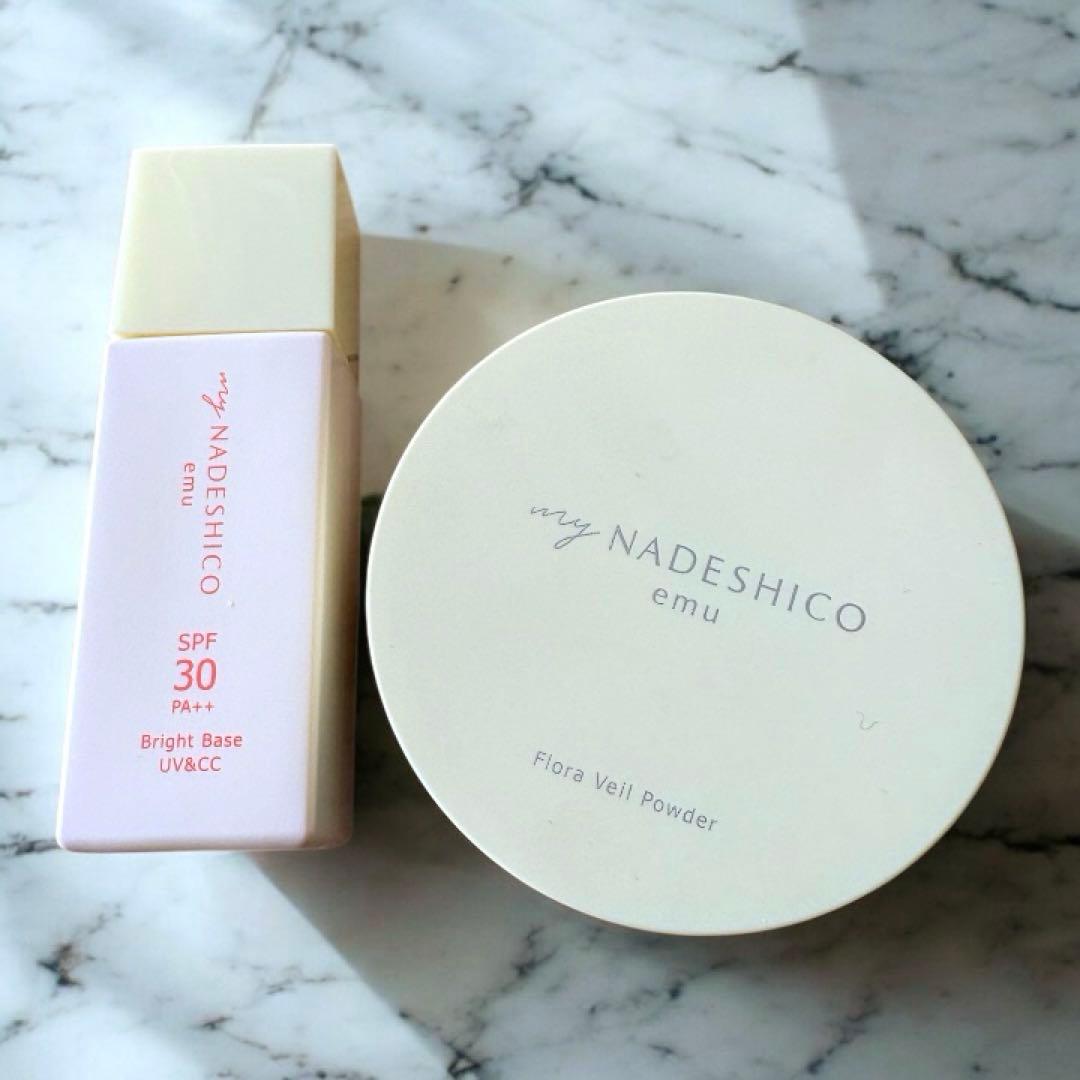 美品★My NADESHICO emu 下地＋パウダー セット 残量9割以上