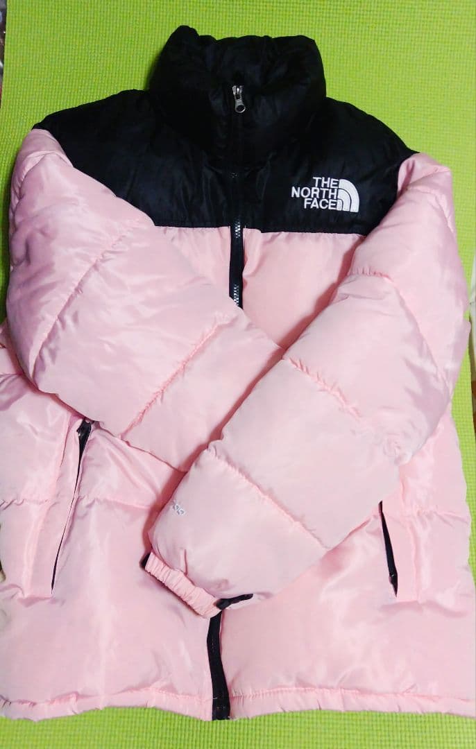 い*け様 ✨️THE NORTH FACE ✨️ダウンジャケット ピンク/ブラッ