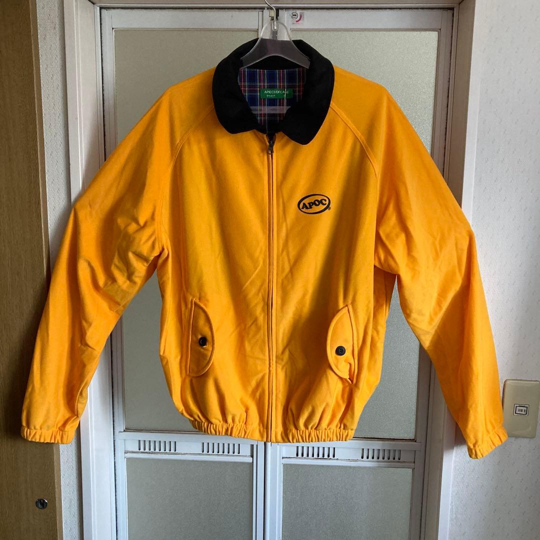 A PIECE OF CAKE イエローブルゾンジャケットBTS ジョングク着用 A PIECE OF CAKE イエローブルゾンジャケットBTS ジョングク着用