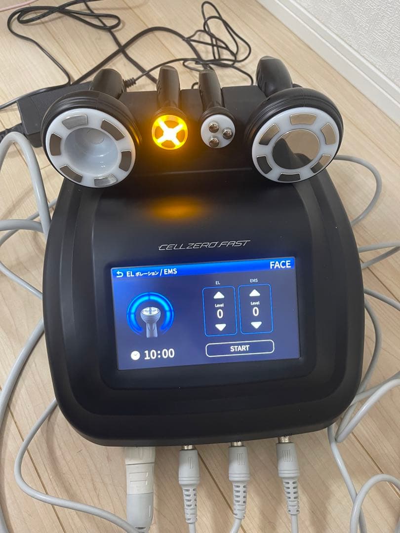 CELL ZERO FAST セルゼロファスト 痩身美容器 4種ヘッド
