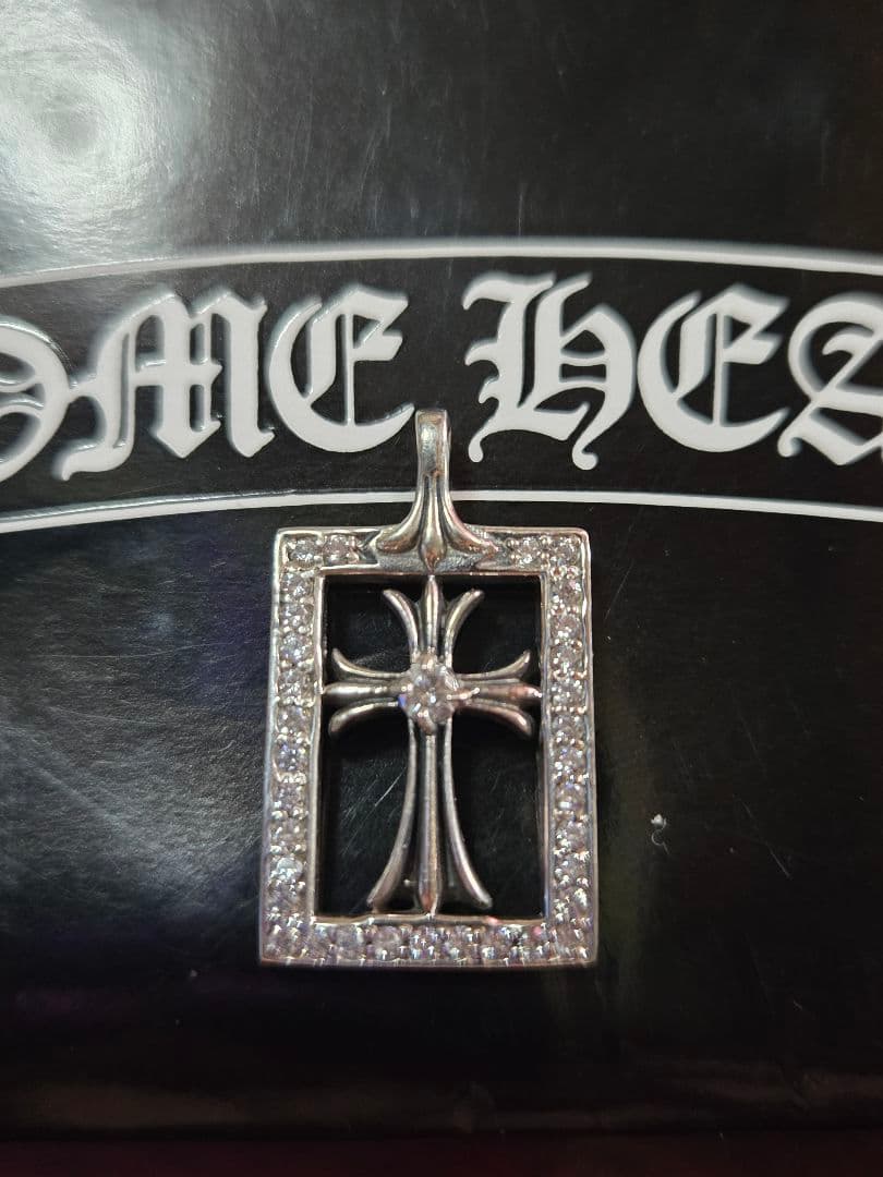 クロムハーツ フレームドオープン ベビーファット チャーム