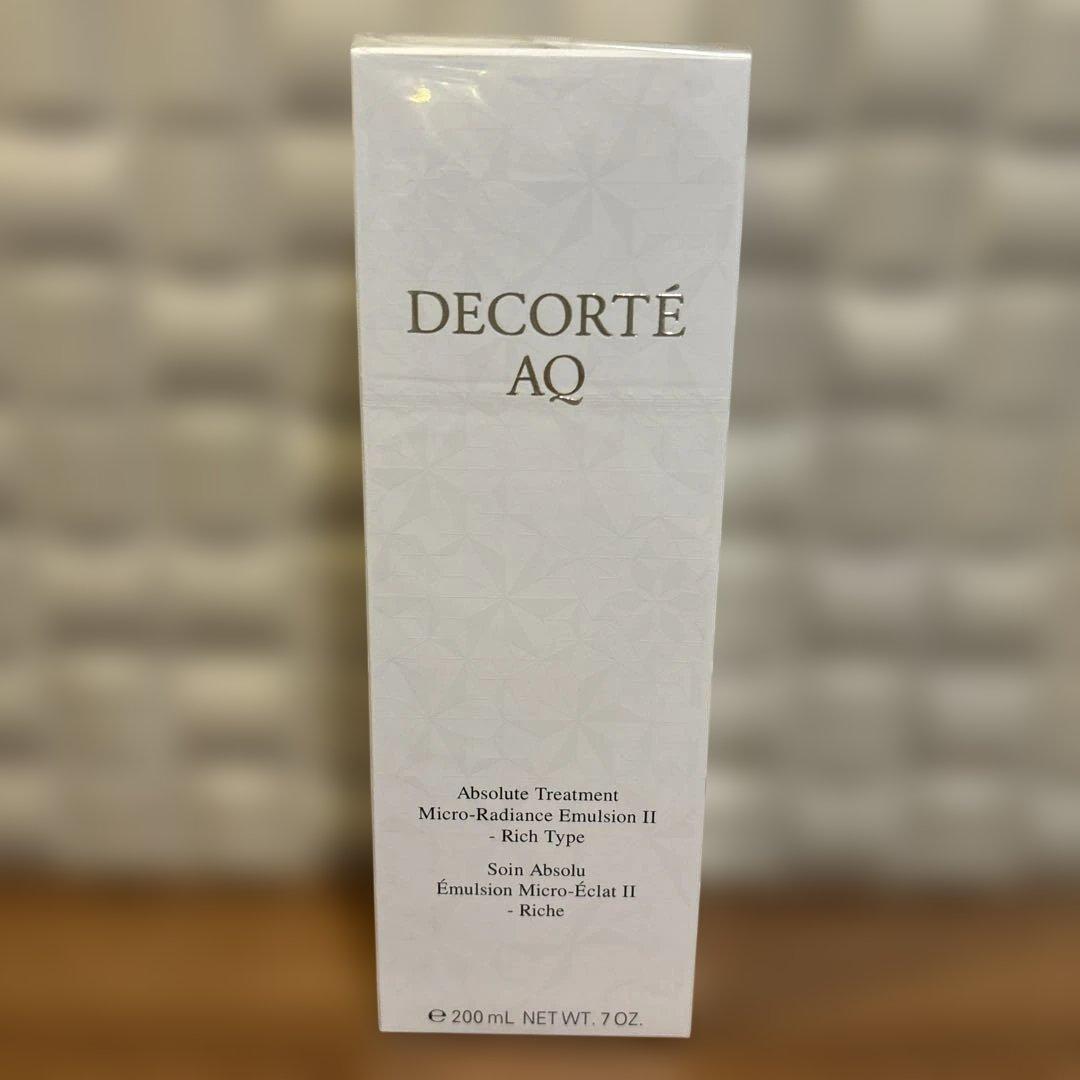 【新品】ＡＱ　アブソリュート エマルジョン マイクロラディアンス Ⅱ