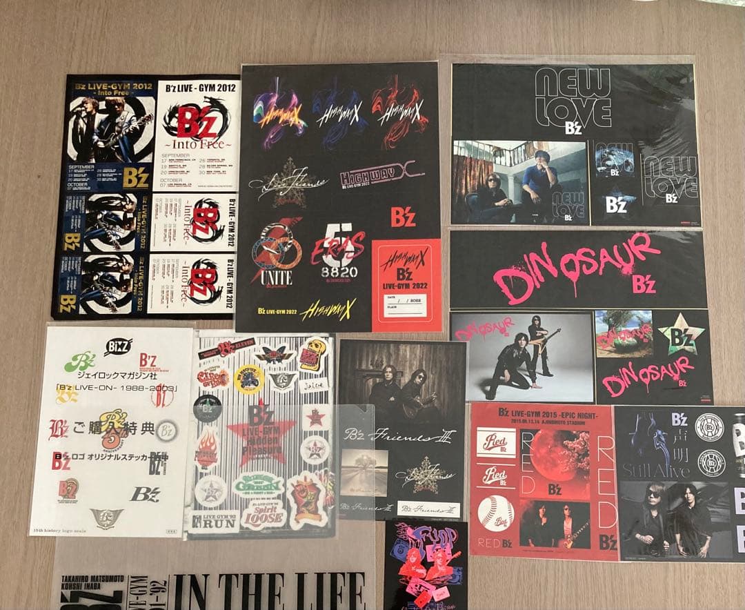 ②B'z Party 稲葉浩志松本孝弘　会場限定ステッカー　FYOP FINAL
