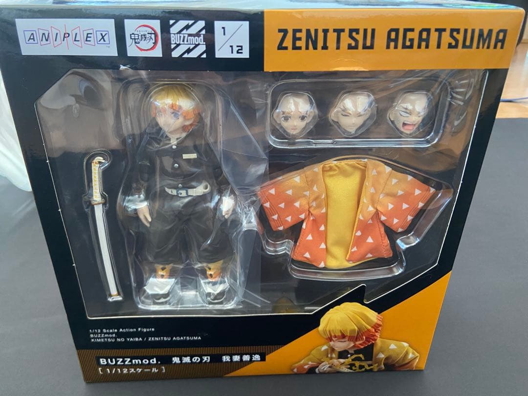 未開封 鬼滅の刃 我妻善逸 フィギュア 1/12 BUZZmod - メルカリ