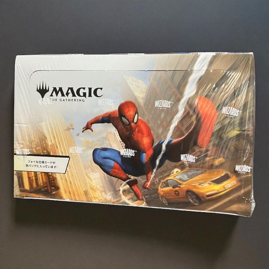 【新品未開封】MTG マーベル スパイダーマン プレイ・ブースター 日本語版