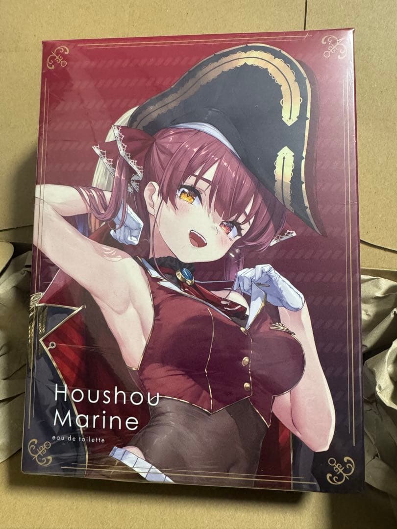 【未開封】宝鐘マリン 香水 オードトワレ 100ml書き下ろしポストカード付き 宝鐘マリン オードトワレ 100mL