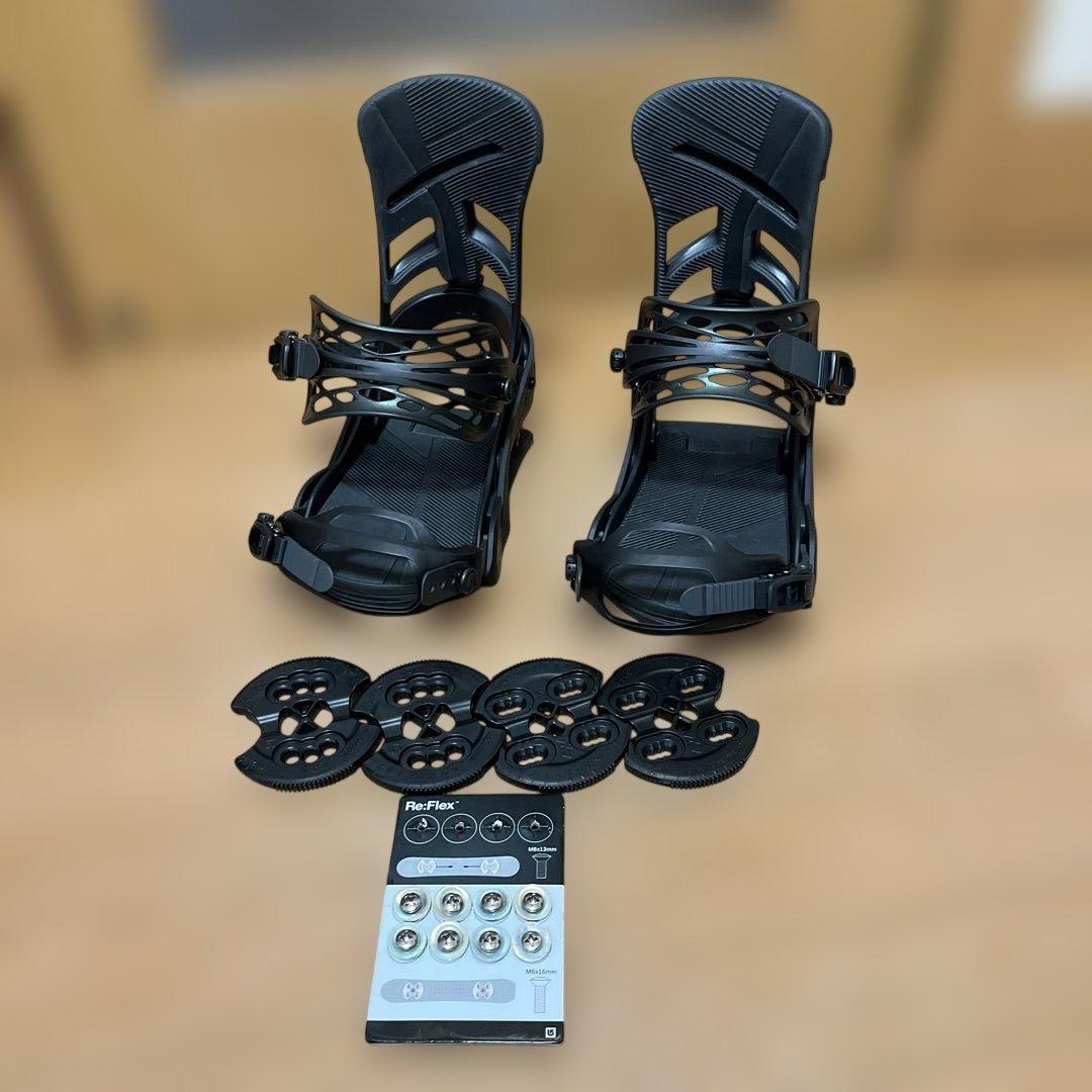 美品BURTON MISSION Mサイズ BURTON（バートン） ビンディング ミッション BURTON Mission Re:Flex