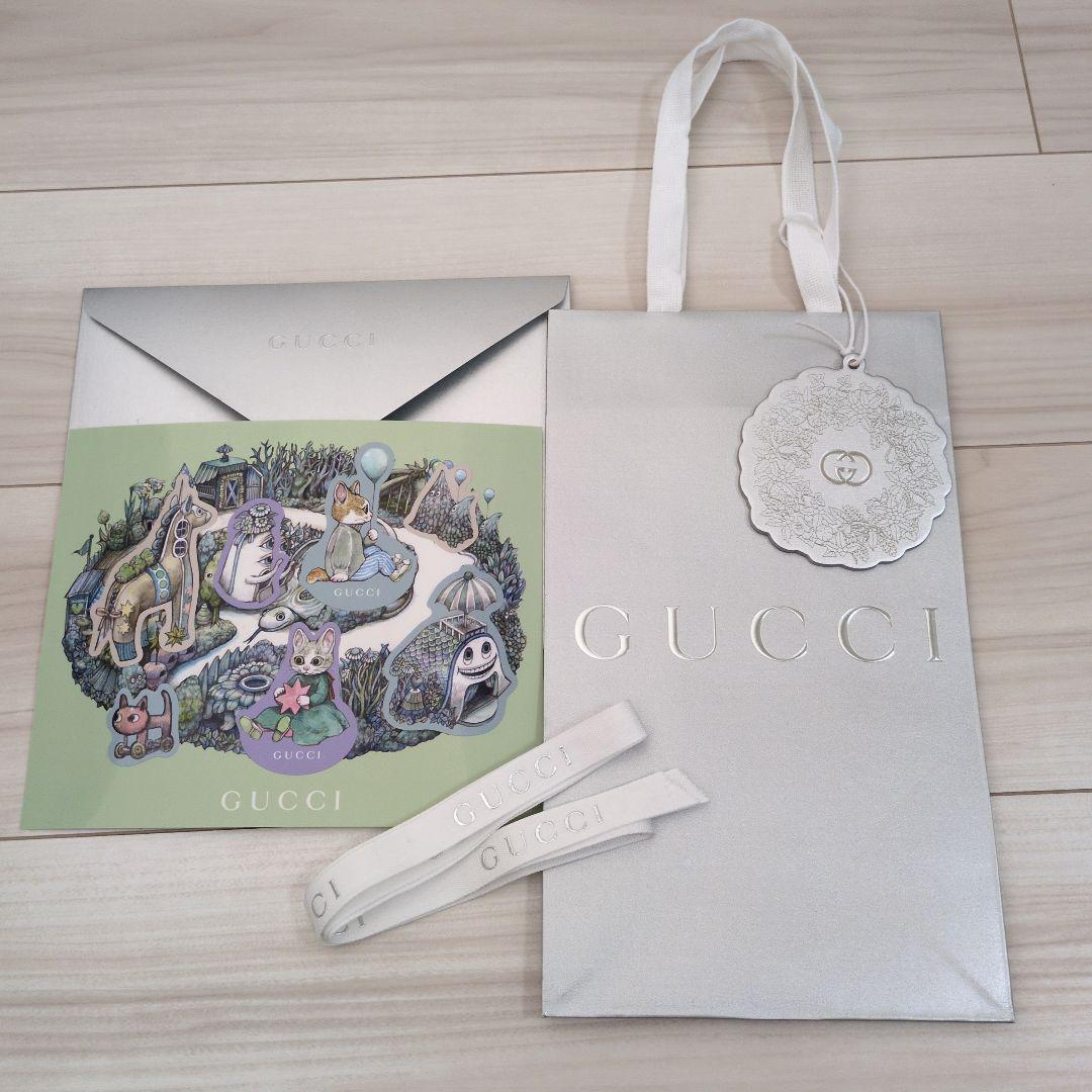 GUCCI ✕ ヒグチユウコ シール ステッカー ショッパー リボン - メルカリ