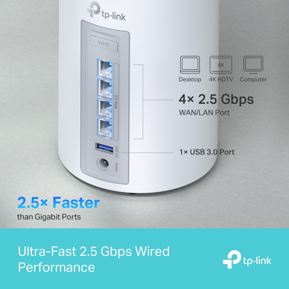 Deco BE65 | BE9300 Tüm Evler için Mesh Wi-Fi 7 Sistemi | TP-Link