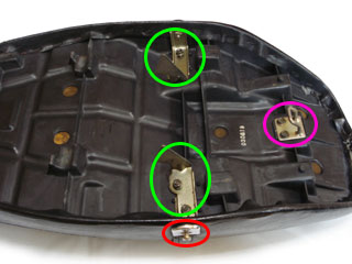 ゼファー400シート金具 ゼファー400 シート金具 - メルカリ