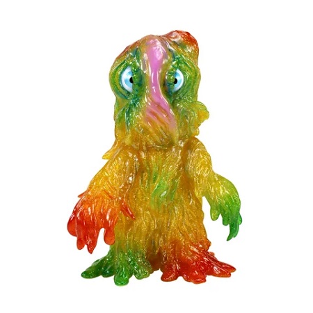 ゴジラ』シリーズの怪獣を、レトロデザインのソフビ製にしたアイテムが