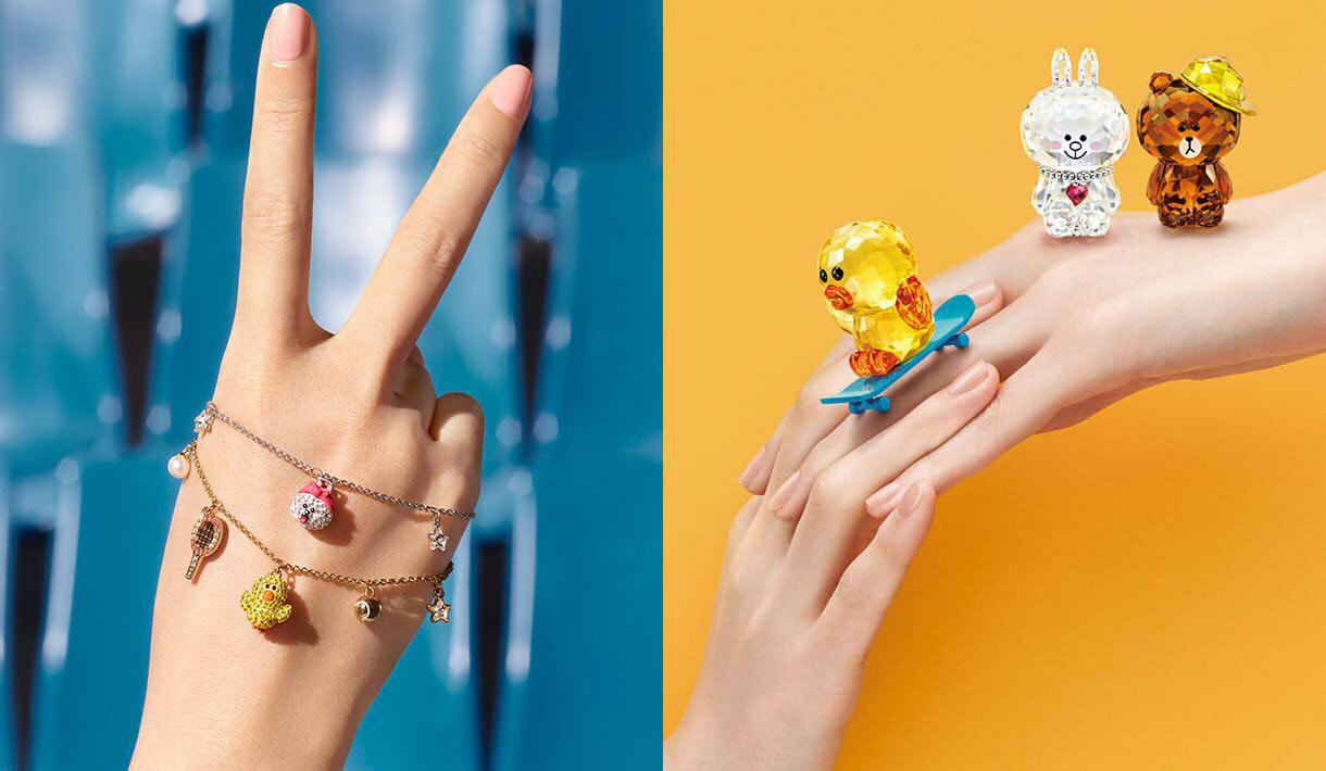 スワロフスキー×LINE フレンズ – スワロフスキーの世界